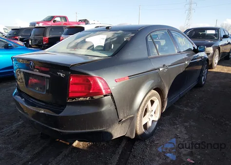 2004 Acura Tl z USA, uszkodzony, nr VIN 19UUA66244A049018